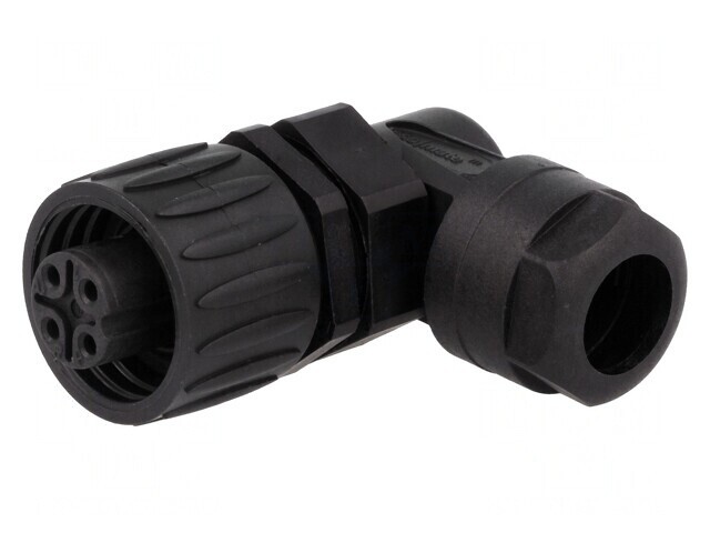 Conector Circular 4 PIN Mamă Terminal cu Șurub