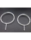 Set Fibra reparatie Angel Eyes DRL far stanga BMW X3 F25 fara Facelift 2010-2014