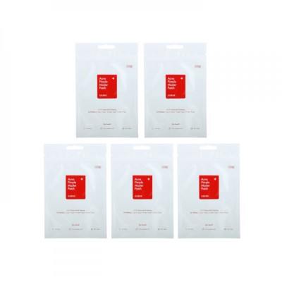 Set 5 pachete plasturi pentru cosuri si anti acnee COSRX Acne Pimple Master Patch, 24 buc x 5 plicur foto
