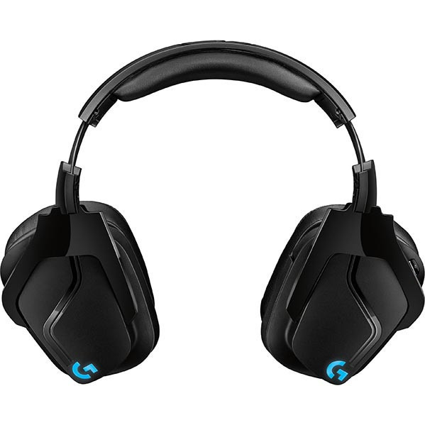 Casti gaming wireless Logitech G935 RGB Lightsync, surround 7.1,