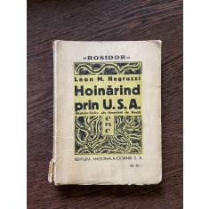 Leon M. Negruzzi Hoinarind prin USA (1934)