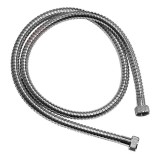 Cumpara ieftin FURTUN DUS FERRO W44 FLEXIBIL METALIC 200CM CROM