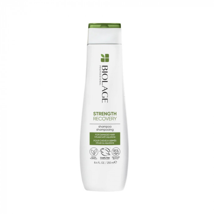 Sampon pentru par deteriorat, Biolage Strength Recovery, 200ml