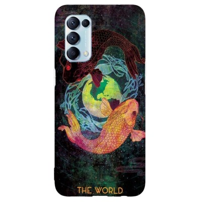 Husa compatibila cu Oppo A5 (2020) model Koi Fish Yin Yang, Silicon, TPU, Viceversa foto