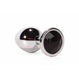 Dop Anal Cu Bijuterie Secret Shine Metal M, Argintiu + Metal, 8 cm