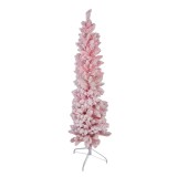 Cumpara ieftin Brad Craciun artificial roz 30x30x120 cm
