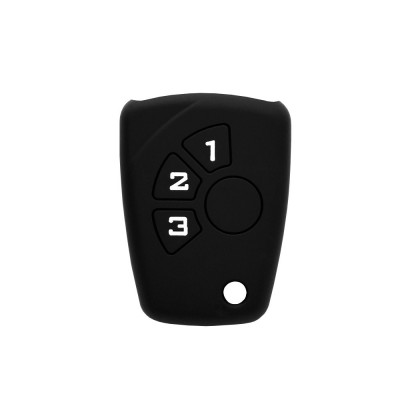 Husa pentru cheie Chevrolet Silverado, Volt - Techsuit Car Key Case (3110.02) - Black foto