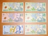 C719-Lot 6 Bancnote Romania moderna. Pret pe lot.