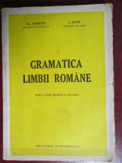 Gramatica limbii romane-Al.Rosetti, B.Jyck foto