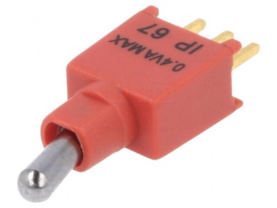 Comutator Basculant 2 Poz SPDT ON-(ON) 0.4A 20VDC foto
