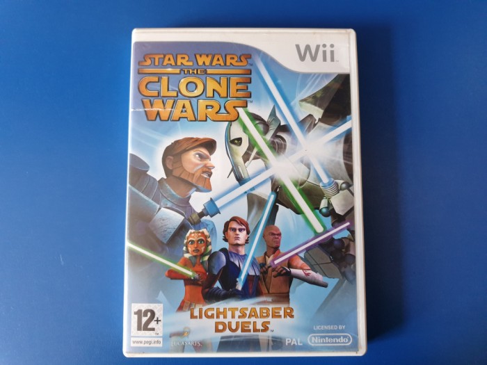 Star Wars The Clone Wars: Lightsaber Duels - joc Nintendo Wii