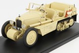Macheta metalica Citroen Autochenille P17 Croisiere Jaune 1930 1:24 nisip militar