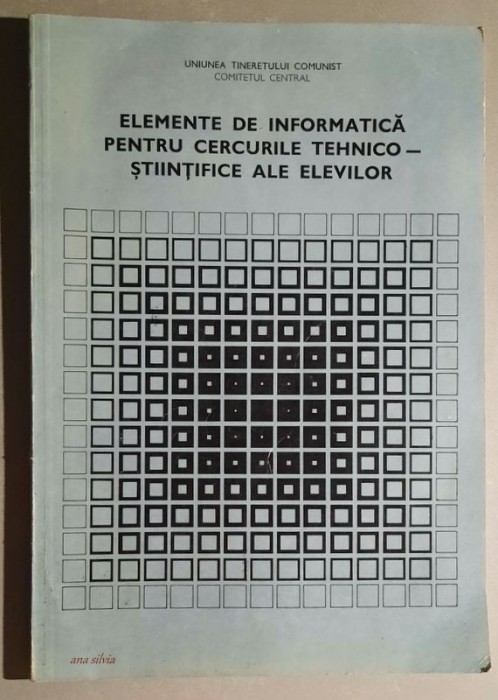 Elemente de informatica pentru cercurile tehnico-stiintifice ale elevilor - UTC