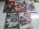 Edgar Wallace - lot 5 romane politiste