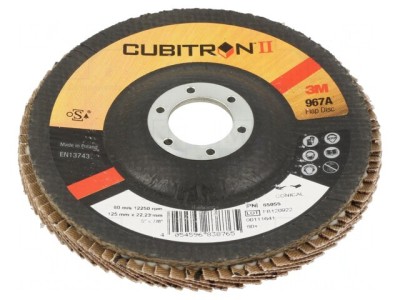 Disc de șlefuit cu lambouri 125mm 22,23mm foto