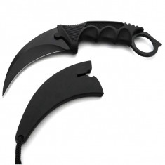 Cutit Karambit Night, IdeallStore®, 19 cm, Negru