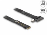 Adaptor M.2 Key M la U.2 SFF-8639 NVMe 20cm, Delock 64216