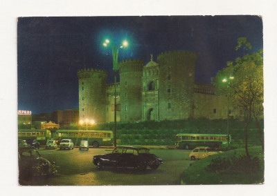 IT2 - Carte Postala - ITALIA - Napoli, Maschio Angioino, circulata 1976 foto