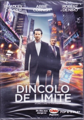 DVD Film de colectie: Dincolo de limite ( Bradley Cooper si Robert de Niro; SIGILAT - vezi descriere ) foto
