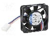 Ventilator 40x40x10mm, 10...14V DC, EBM-PAPST - 412F/2H-038