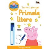 Cumpara ieftin Peppa Pig, Exerseaza cu Peppa, Scrie si sterge, Primele litere, Mark Baker, Neville Astley