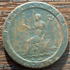 (M2004) MONEDA ANGLIA - 1 PENNY 1797, REGELE GEORGE III, FORMAT MARE