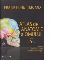 Atlas de anatomie a omului Netter. Editia a 5-a - Frank H. Netter