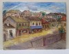 Nicolcea Spineni - Baia de Arama, Mehedinti, Ulei/Placaj, 31.5x41cm, Semnat, Album Arta