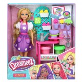Set de joaca papusa cu accesorii, Dreameez, Florist