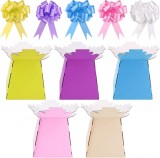 Set de 5 cutii cu fundite pentru cadouri TSLBW, carton, multicolor, 17 x 17 x 11 cm / 20 x 12 cm