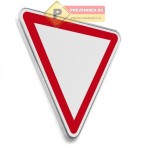 Indicatoare pentru cedeaza trecerea