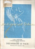 Pentru Dezarmare Si Pace. Adunarea Cultelor Din Romania Bucuresti