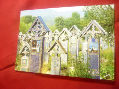 Ilustrata - Sapanta - Cimitirul Vesel - Parohia Ortodoxa Maramures foto