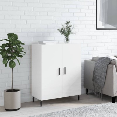 vidaXL Dulap, alb extralucios, 69,5x34x90 cm, lemn compozit 827742 foto