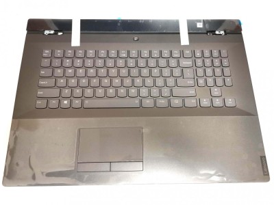 Carcasa superioara palmrest Laptop, Lenovo, Legion Y740-17IRH Type 81UG, 5CB0S16455, AM2GS000200, AP2GS000200, iluminata, RGB, layout US foto