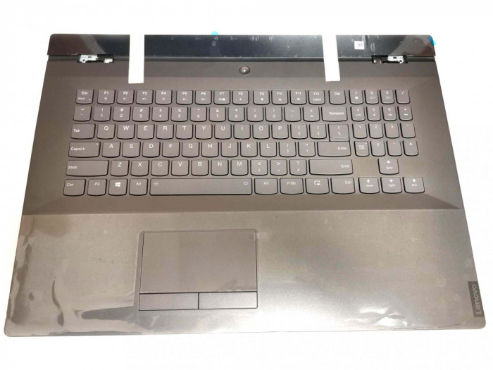 Carcasa superioara palmrest Laptop, Lenovo, Legion Y730-17ICH Type 81HG, 5CB0S57347, iluminata, RGB, layout US