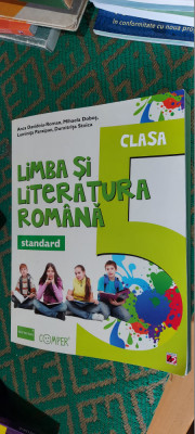 LIMBA SI LITERATURA ROMANA CLASA A 5 A COMPER DOBOS PARAIPAN STOICA ROMAN foto