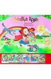 Carte cu sunete si Pop-Up Scufita Rosie - Poveste interactiva pentru copii, carton rezistent