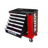 Dulap de scule profesional cu 7 sertare echipate, 250 elemente, Verke
