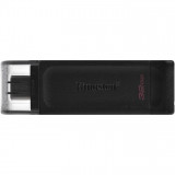 Memorie USB Kingston Type-C DataTraveler 70 32GB USB 3.2 Black