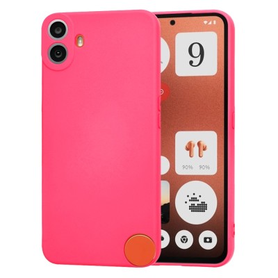 Husa silicon Nothing CMF Phone 1 Techsuit SoftFlex, fucsia foto