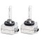 Set 2 Becuri Auto Xenon D1S, Bi-Xenon, 35W, 6000K, +60% Lumina, Faza Scurta si Lunga, Lumina Alba Rece