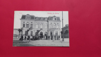 Braila Salutari din Braila Posta Post office 1903 foto