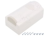 Carcasă Alarmă ABS Albă 85x85x35,5 mm