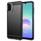 Husa pentru Samsung Galaxy A08 4G A085 / A07 5G A076, Techsuit, Carbon, Neagra