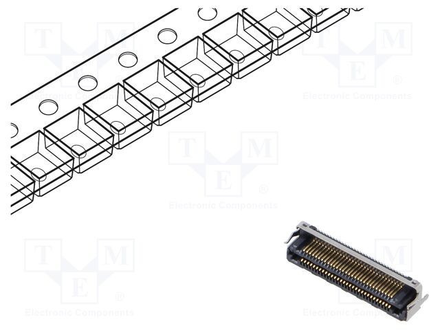 Conector PCB-PCB hermafrodit PIN 60 0,5mm LSHM aurit SMT SAMTEC