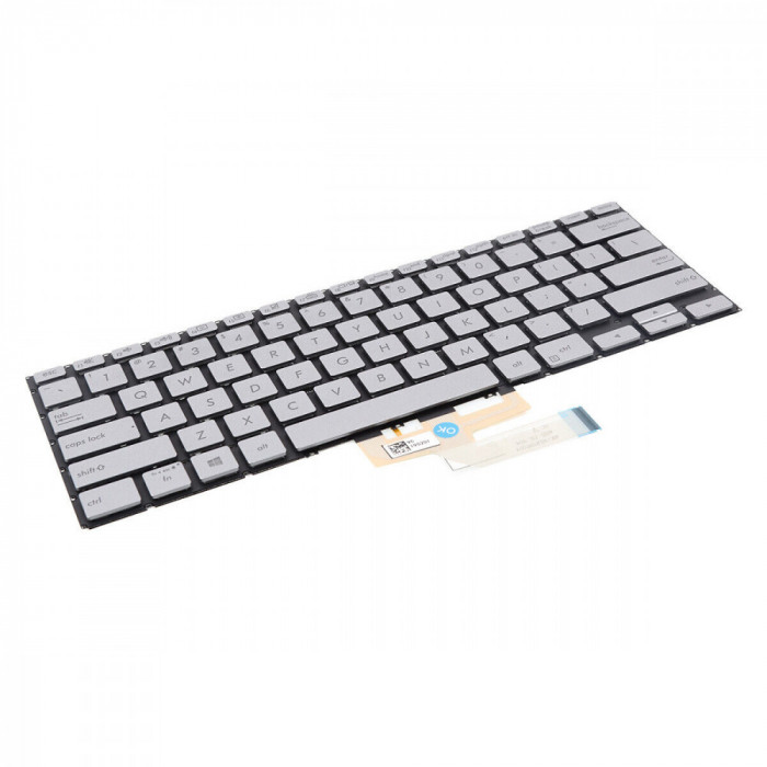 Tastatura Laptop 2 in 1, Asus, Zenbook Flip 14 UM462, UM462DA, UX462DA, iluminata, layout US