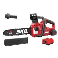 SKIL 0534 AA Fierastrau electric (drujba) Brushless, viteza 7.9 m/s, lama 30 cm, Accu 4 Ah si incarcator foto