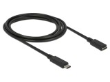 Cablu USB C 2m, 10Gbps, 60W, HDCP, HDR - DELOCK