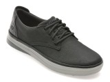 Pantofi SKECHERS negri, HYLAND, din material textil